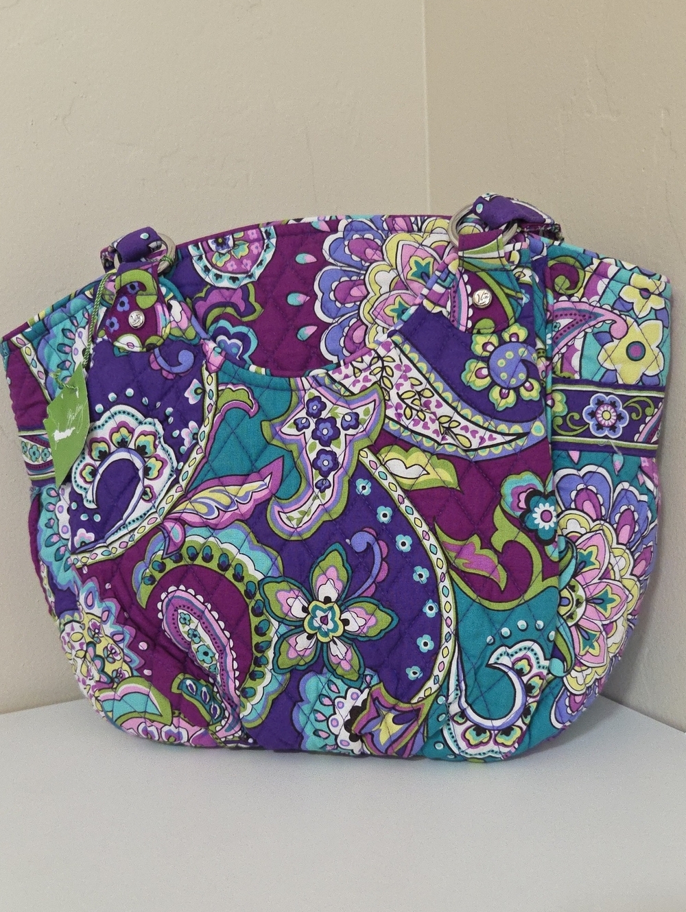 Vera Bradley Tote Bag. Retired Pattern "Heather"